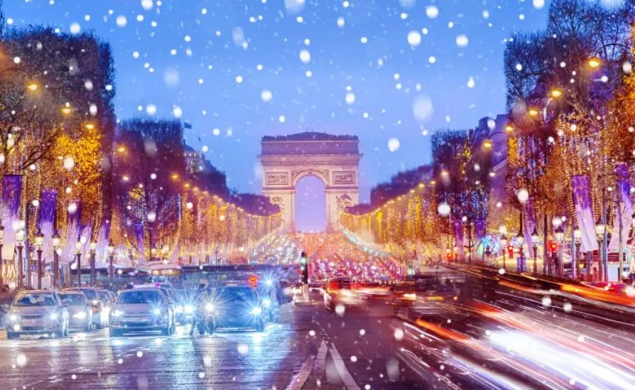 フランス・パリの冬。