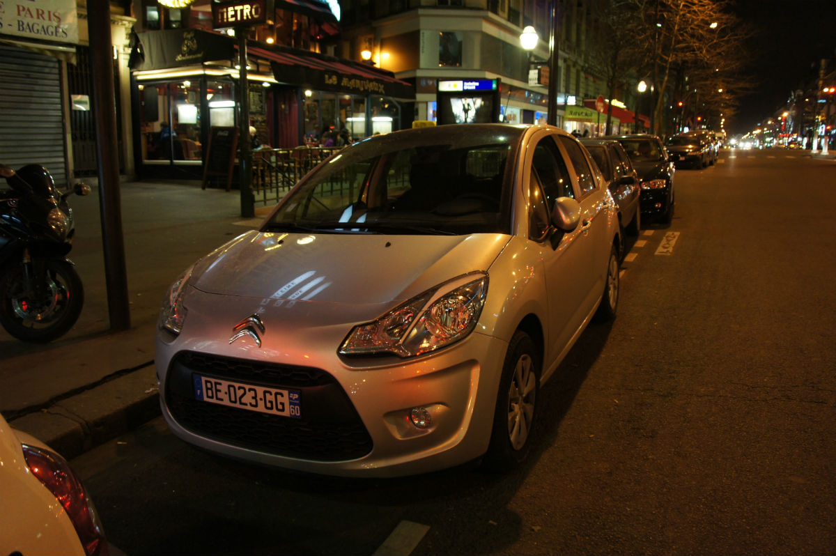 フランスの駐車事情