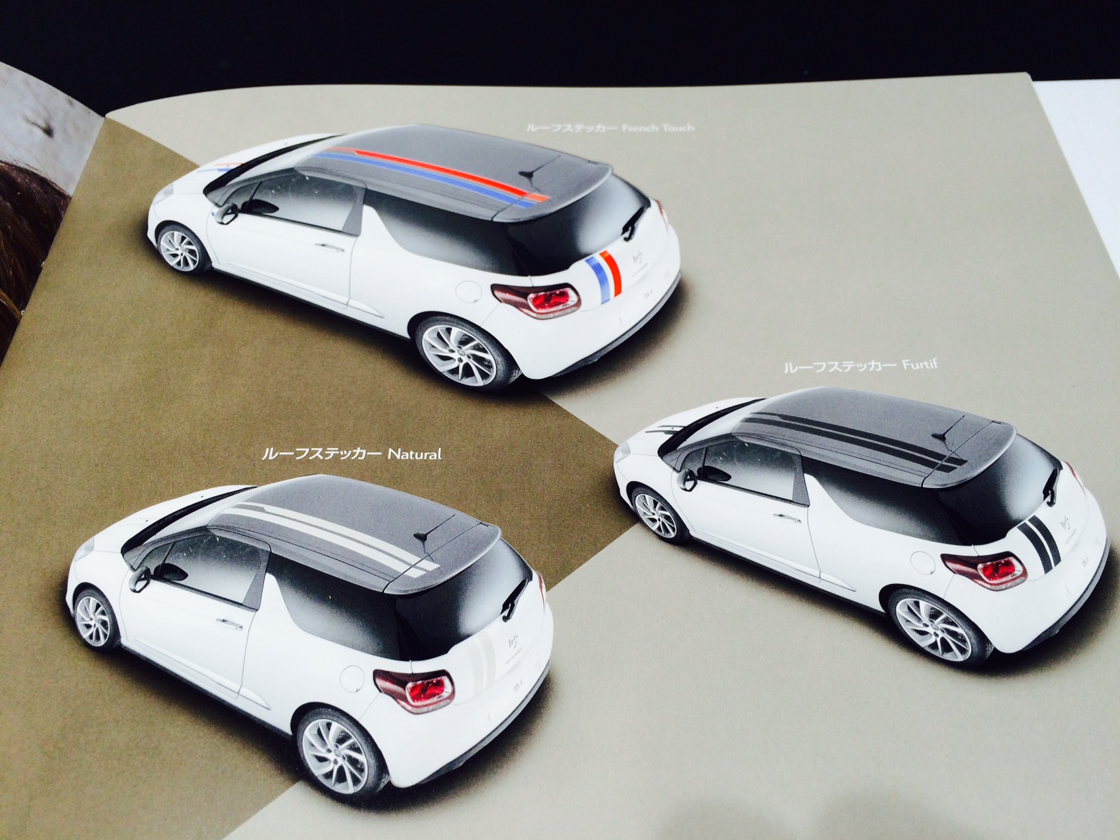 DS3　ルーフステッカー