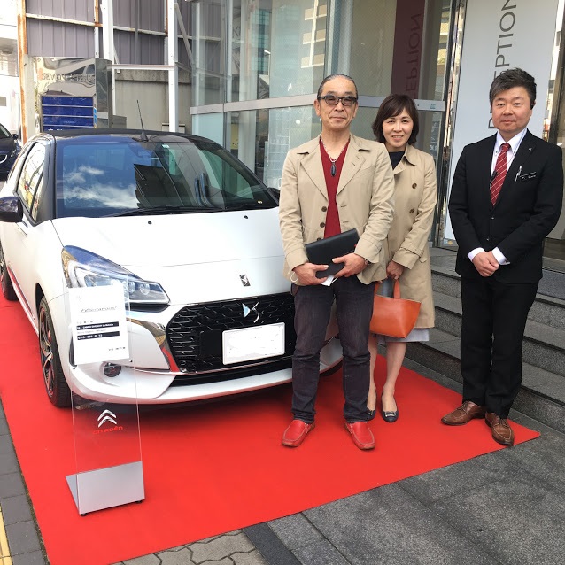 ＤＳ３　ＣＡＢＲＩＯ　ＧＩＶＥＮＣＨＹ　納車！！