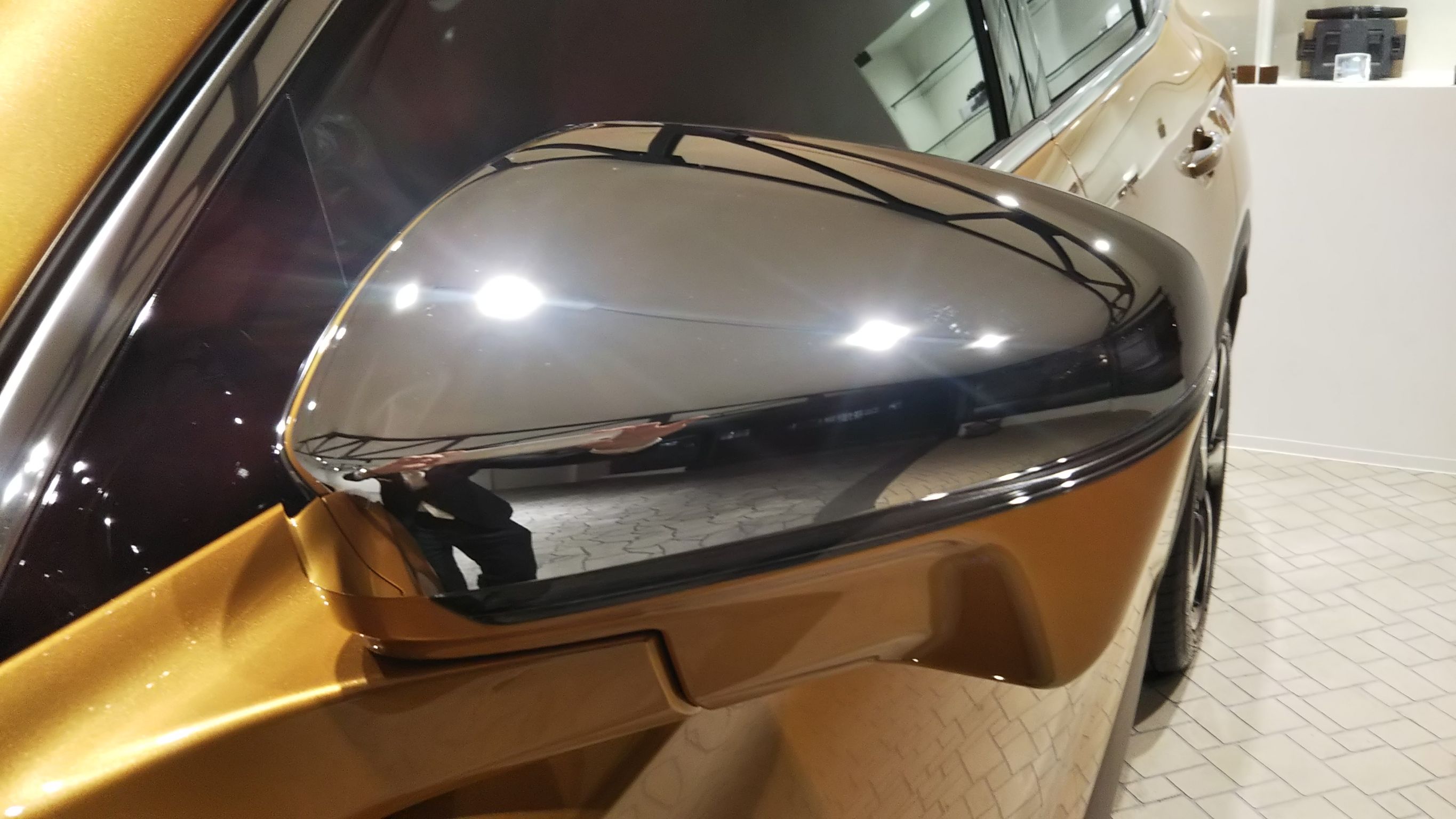 ドアミラーカバークローム