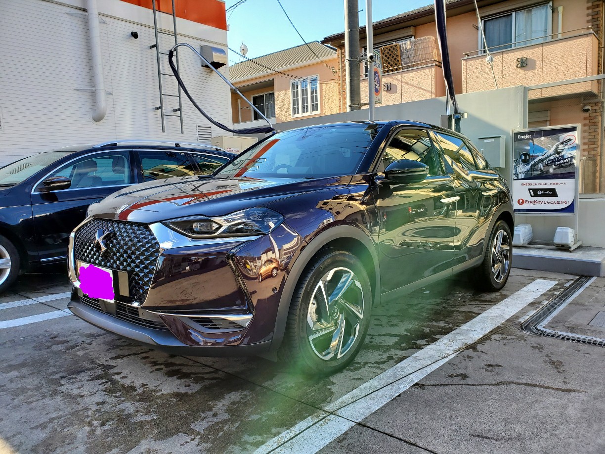 寒い冬は洗車が増えます