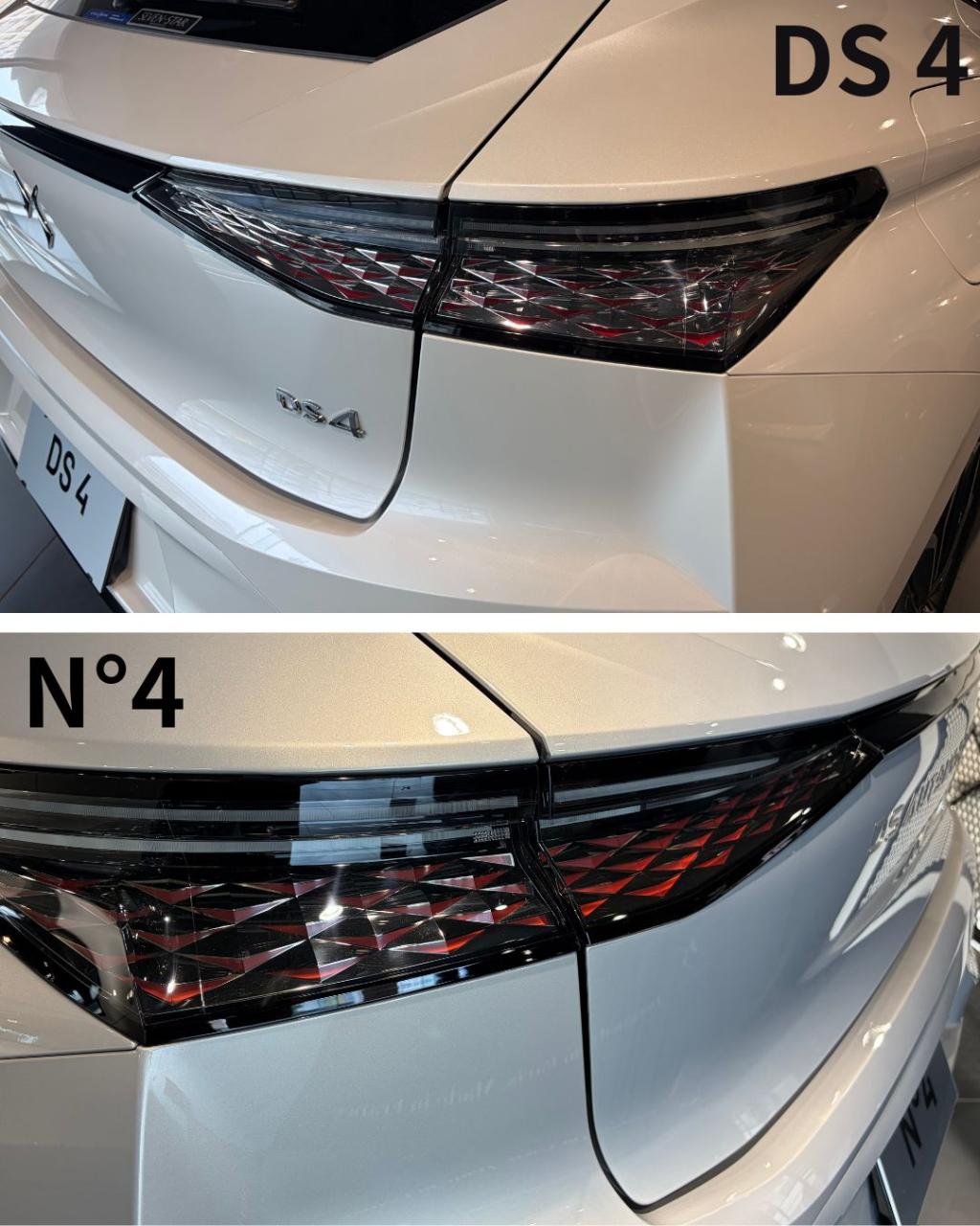 DS 4/N°4の後ろ姿に宿る上品さ