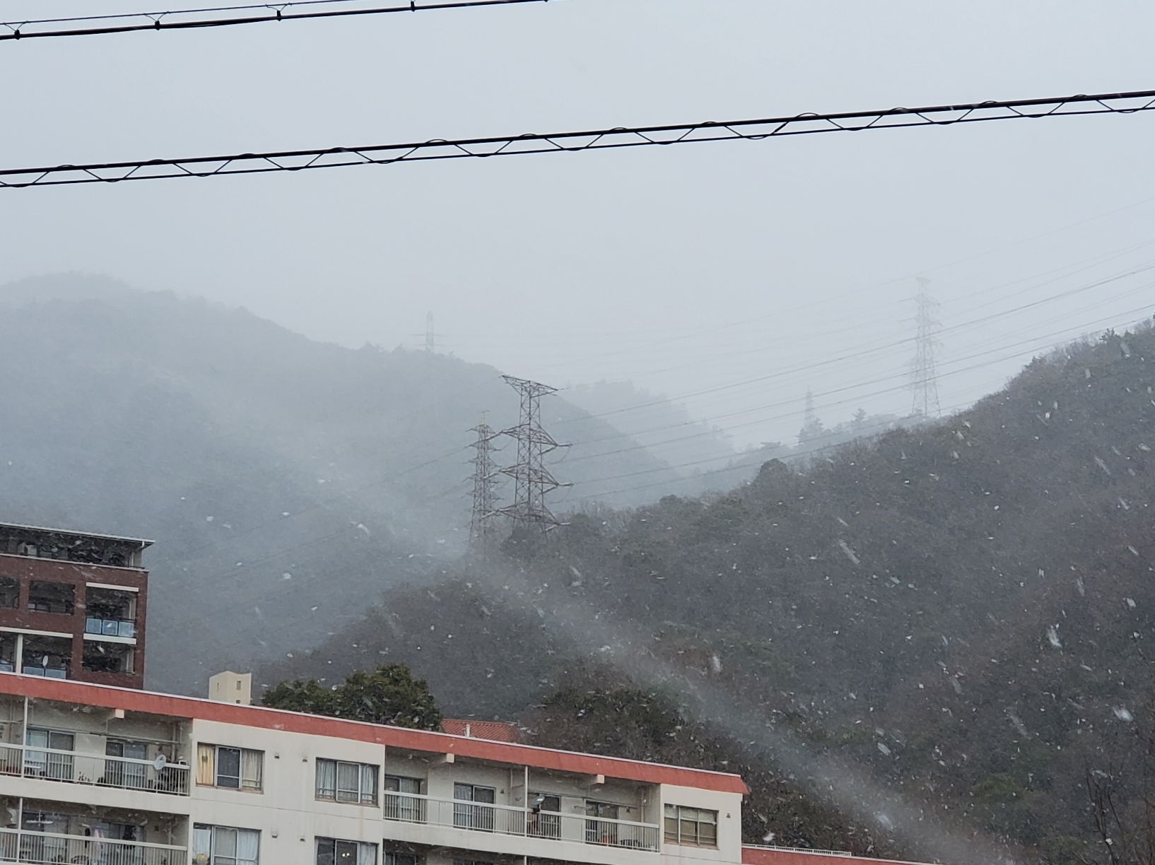 晴れたり吹雪いたり