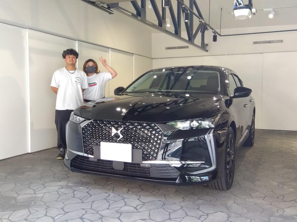 DS 4　お納車いたしました。